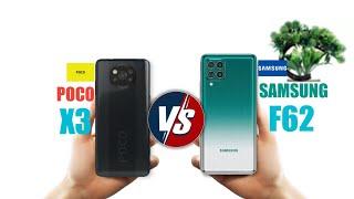 Samsung galaxy F62 vs Poco X3 | Detail Comparison | Which one is best..