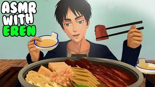 ASMR Mukbang with Eren Yeager...