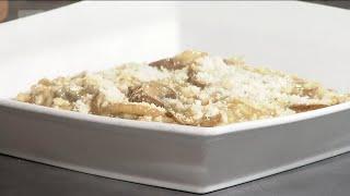 Risoto Madarch a Parmesan