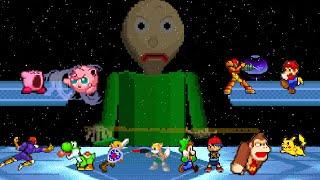 Baldi Basics VS Super Smash Bros (Animation)