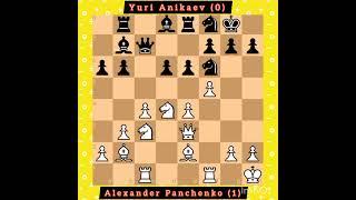 Alexander Panchenko vs Yuri Anikaev || Sicilian: Chekhover | URS-ch48 of Dnepropetrovsk, 1980 #chess