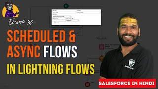 DAY38 - Scheduled & Time Based Flows in @salesforce Lightning Flows #salesforceflow #salesforce