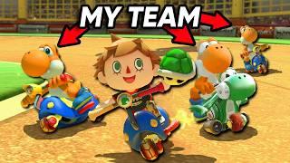 I Carried a 4v4 Team in Competitive Mario Kart 8 Deluxe