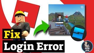 How To Fix Roblox Studio Login Error