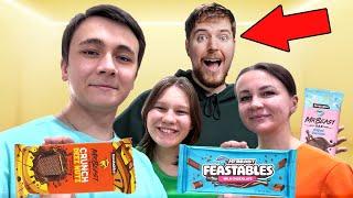  TASTING MR.BEAST'S CHOCOLATE!