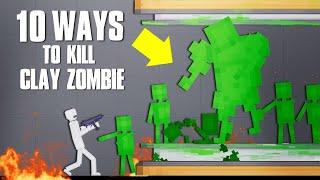 10 Ways to kill CLAY Zombie - [Clay Soldiers Mod]