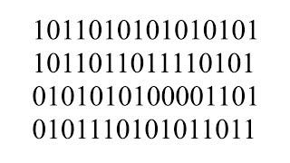 64 bits 32 bits 16 bits 8 bits 4 bits 2 bits 1 bit