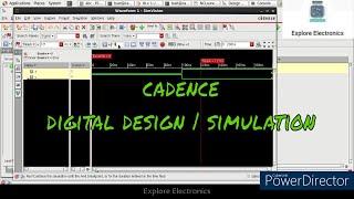 cadence simulation tutorial of digital design | verilog code simulation in cadence tool |VLSI design