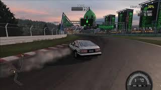 Need for Speed Prostreet Challenges 2: Beating the Drift King in a stock Toyota AE86.