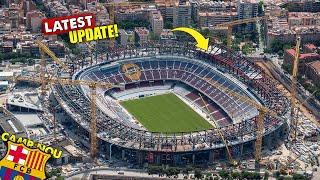 Camp Nou Construction Update (June 21, 2025)