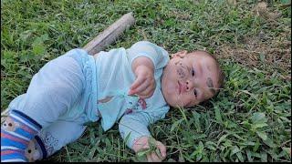 Single Mom - Gardening, seeing her child talk makes her very happy