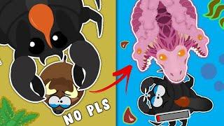 DESTROYING SWEATY SCORPION in MOPE.IO // NEW TARTARUS TREX GAMEPLAY