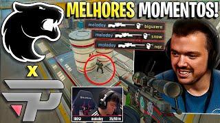 QUE JOGO EMOCIONANTE! FURIA x PAIN - (MELHORES MOMENTOS) PLAYOFFS MAJOR! - (GAULES)