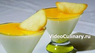 Lemon Mousse with French Sugar Cookies - Grandma Emma's Recipe