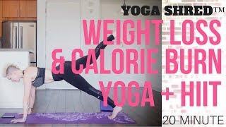 Holiday (or Anytime) Super Weight Loss & Calorie Burn Yoga Shred™ (HIIT + Yoga Fusion Flow!)