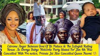 Ooni Of Ife Palace & The Lofogidi Ruling House As Ebonys Baby's Welcome Party Queen Naomi 