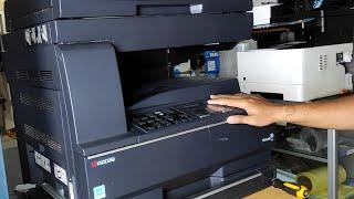 Service hasil fotocopy kotor kyocera TA 180 | Taskalfa 180 | ganti drum dan blade kyocera TA180