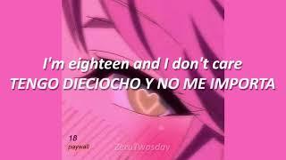 Paywall - Eighteen (Lyrics English - Español)