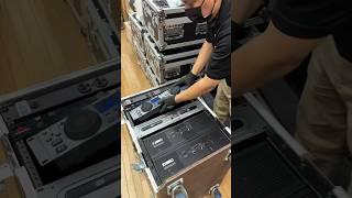 #mobiledj rack with #qsc #amplifiers #dbx processor and dual CD. #soundsystem #proaduio #unboxing