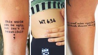 What Is The Semicolon Tattoo Project?