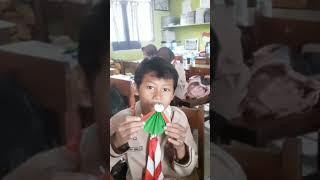 Boneka Jepang dari Origami 