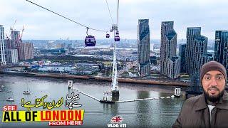 See Whole Of London  With The Best View  | London Cable Car  Delicious Turkish Restaurant In UK