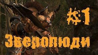 Total War Warhammer - прохождение Зверолюди -1- Восхождение