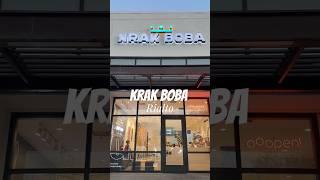 Boba Break at Krak  | SoCal Favorites