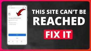 Fix: This site can't be reached on Android Phone