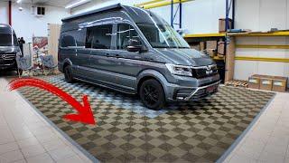 Genialer Wohnmobil FussBoden! Floor Brothers Klickfliesen