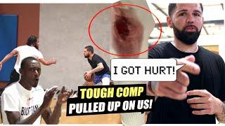 "NO SOFT SH** OVER HERE!" Gym Takeover Got Real Physical Against Pros!!