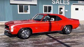 1969 Chevrolet Camaro SS 350 4 Speed for sale at Pentastic Motors