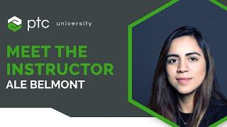 PTC University Creo Training - Meet Instructor Ale Belmont