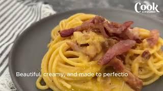 Traditional recipe, creamy and incomparable: CARBONARA PASTA, absolutely unmissable!