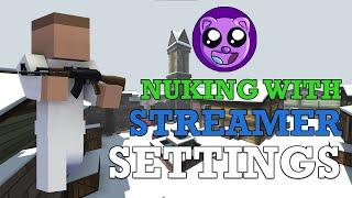 Krunker | Nuking with Streamer Settings #2 - Teds