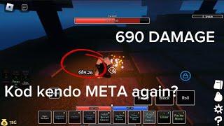 INSANE 690 DAMAGE KOD KENDO BUILD (META) | Roblox Pilgrammed