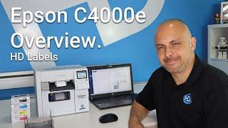 Epson ColorWorks C4000e Colour Label Printer Overview | HD Labels