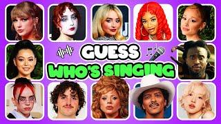 Guess WHO'S SINGING  | Trending Songs 2025 | APT, Die with a smile, Beautiful Things, Espresso