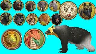 Bear vs all basses in WildCraft| hunting"all basses||