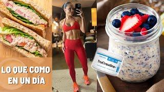 ¡Mi dieta de entrenadora y atleta! Una dieta balanceada