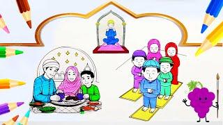 Islamic Teaching For Kids | Giggles & Grapes | #kidslearning #goodbehavior