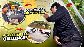 Mura gang lai challenge aayo // jetyako medal lenah janu lagi yasto bag️