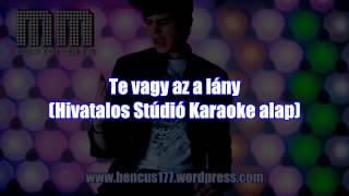 MM (Márton Máté) - Te vagy az a lány [Hivatalos Stúdió "Vokálos" Karaoke alap]