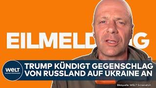 KRIEG IN UKRAINE: Trump verkündet Gegenschlag von Putin! US-Präsident nennt Details nach Telefonat