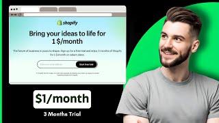 Shopify 3 Months Free Trial 2025 | Shopify 90 Day Trial for $1