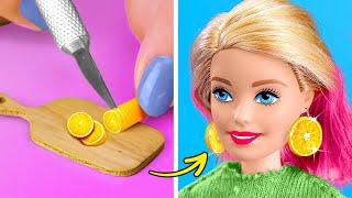 CUTE BARBIE DOLL MAKEOVERS & CRAFTS 