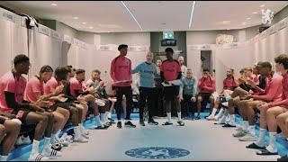 Maresca Dressing Room Talk | Men's First Team Induction for Academy Graduates Ty & Josh  Chelsea FC