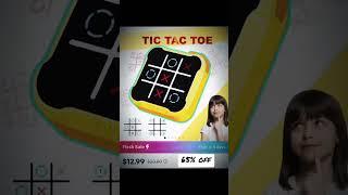 Portable Electronic Tic Tac Toe Game for Fun Travel #tictactoe #travelgame