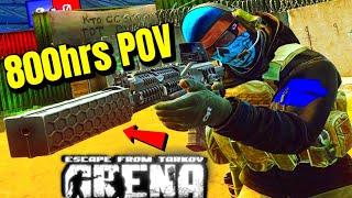 What 800 hours of Tarkov Arena looks like...