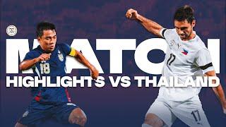 Thailand vs Philippines | Highlights | King's Cup 2024